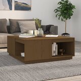  Stolić za kavu boja meda 100 x 101 x 40,5 cm masivna borovina | shoptok.hr