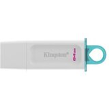  MEMORIJA USB Kingston FD 64GB USB3.2 White, DataTraveler Exodia,KC-U2G64-5R | Eponuda.ba