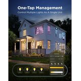 GOVEE LED RGBWW prigu&amp;scaron;iva sijalica Smart MATTER G80 E27/5W/230V 2700-6500K Wi-Fi Slike