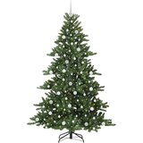  Umjetno božićno drvce s nogom with LEDs s stalakom 210cm PVC | shoptok.hr