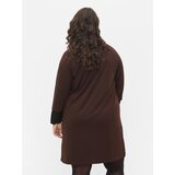Zizzi Obleka 'DEANNA' rjava | Shoptok.si