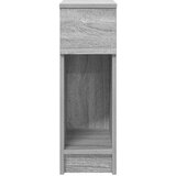 vidaXL Noćni ormarić s ladicom siva sonoma 20x36x60 cm | shoptok.hr