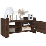 TV ormarić smeđa boja hrasta 80x35x40 cm konstruirano drvo | shoptok.hr