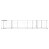  Vanjski kavez za pse od pocinčanog čelika s krovom 21 78 m² | shoptok.hr