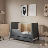Lettino COSMO KREVETAC 120X60 ANTRACIT PINE + FIOKA
