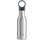 Joseph Joseph Steklenica za vodo za na pot iz nerjavečega jekla v sijajno srebrni barvi 500 ml Loop – | Shoptok.si