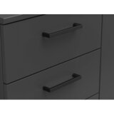 CARRYHOME komoda, barve grafita | Shoptok.si