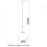 Vesta 327 VISILICA 1*E27 MESING | ePonuda.com