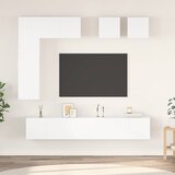  8-dijelni set TV ormarića bijeli od konstruiranog drva | Eponuda.com