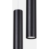 Sollux SL.1869 - Visilica na sajli LAGOS 2xGU10/10W/230V crna | Eponuda.com