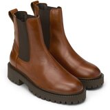 Marc O'Polo Chelsea škornji 'Phia' rjava / temno rjava | Shoptok.si