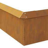 vidaXL Ograde protiv puževa 8 pcs Rđa | shoptok.hr