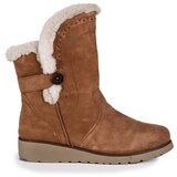Skechers Ženske čizme KEEPSAKES WEDGE COZY PEAK W 49811-TAN | ePonuda.com