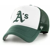 47 Brand Kapa s šiltom MLB Oakland Athletics zelena barva, B-TRTFM18KPP-DG