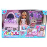  Lutka za igru Anlily sa krevetićem i toaletnim stolićem - 13 cm | Shoptok.si