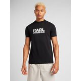 Karl Lagerfeld Majica črna / bela | Shoptok.si