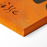  Slika - Henri Matisse – Black and Violet Arabesques on Orange 60x90 Premium Print | shoptok.hr