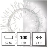  LED lanac 100xLED/3xAA 2,7 m hladno bela | Eponuda.com
