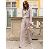 RUE PARIS Set-IT-KMPL-FL9019.08P-dark beige | shoptok.hr