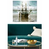 Wallity MDF145890887 multicolor decorative mdf painting (3 pieces) | ePonuda.com