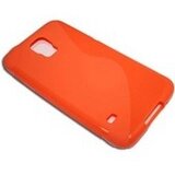  S silikonski ovitek Samsung Galaxy S Duos S7562, Trend S7560, Trend Plus oranžen Cene