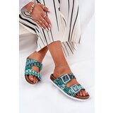 S. BARSKI Women's Slippers With Buckles And Glitter S.Barski | Shoptok.si
