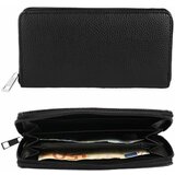  Ženski crni novčanik 19x10cm 3010005-001 | ePonuda.com