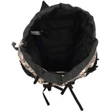 vidaXL Pohodniški nahrbtnik kamuflažno rjav 60 L tkanina oxford | Shoptok.si