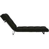  Jastučić za ležaljku VIANEN 100% poliester Crna 200 x 80 x 8 cm Slike