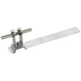 DEHN Držač krovnog vodiča grip Al/StSt H 32 mm Rd 8 mm sa podupiračem L 205 mm 206171 DLH DG 8 H32 L205 V2A AL držač krovnog vodiča Cijene