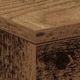 vidaXL Nočne omarice 2 kosa starega lesa 38x35x55 cm inženirski les | Shoptok.si