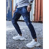 DStreet Spodnie męskie niebieskie | shoptok.hr