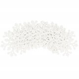 springos set božićnih ukrasa "Snježna pahulja", 6 cm, 8 komada, bijela | shoptok.hr