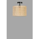Opviq Örgülü rattan abajurlu plafonyer avize goldblackbeige chandelier | Eponuda.com