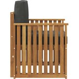  Set vanjskih sofa s jastukom Prirodna 71 x 63 x 73 cm | shoptok.hr