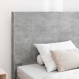  Okvir za krevet s pohranom i uzglavljem Betonska siva - Betonska siva 90 x 190 cm | shoptok.hr