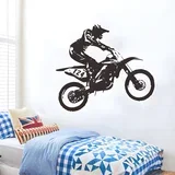 Naljepnica za zid / Tapeta Motociklist