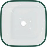  Umivaonik stakleni 42 x 42 x 14 cm prozirni | shoptok.hr