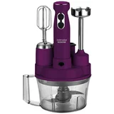 Štapni mikser sa posudom, 5u1, 1000 W, Multipraktik - GM-7239M Elena Max Purple