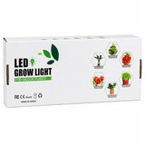  LED lampa s daljinskim upravljačem za uzgoj biljaka s 4 panela | shoptok.hr
