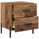 vidaXL Noćni ormar Staro drvo 40 x 35 x 47.5 cm Konstruirano drvo | shoptok.hr