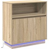  LED komoda Sonoma hrast 71 x 34,5 x 75 cm Konstruirano drvo | shoptok.hr