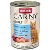 Animonda Ekonomično pakiranje Carny Adult 12 x 400 g - Piletina i losos Cijene