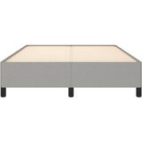  Okvir za krevet bez madraca svjetlosivi 140x200 cm od tkanine | Eponuda.com