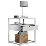 MID.YOU nočna Omarica Flokas M, Bela | Shoptok.si