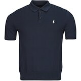 Polo Ralph Lauren POLO EN MAILLE EN PIMA COTON Tamno plava Cijene