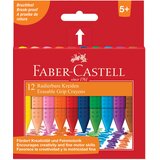  Boje voštane 12boja kartonska kutija grip 2001 faber castell 122520 blister | shoptok.hr