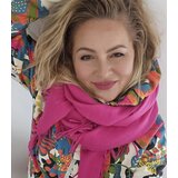 Pri Scarf Thick scarf tassels single color warm soft 200x70 cm | Shoptok.si