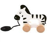 Trefl Drvena igračka na kotačima u obliku zebre - | shoptok.hr