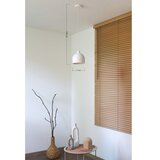  Duolla - Visilica na sajli IRONLINE 1xE27/15W/230V prečnik 17 cm, bela | Eponuda.com